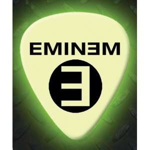  Eminem 5 X Glow In The Dark Premium Guitar Picks Musical 