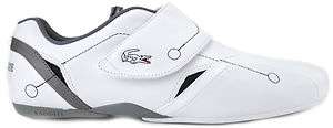 LACOSTE MENS PROTECT M SPM LEATHER / SYNTHETIC 7 19SPM3071081 WHITE 