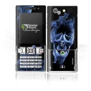   Skins for Sony Ericsson T700   Smoke Skull Design Folie Electronics