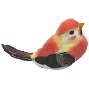   Accents Medium Bird Songbird 3 Rose/Yellow/Brown