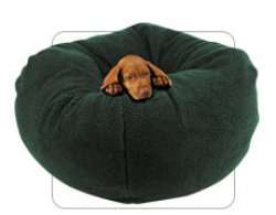 Bowsers Ball Berber Pet Bed Small Dog Forrest Green  