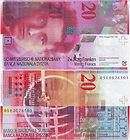Switzerland Swiss P 69 2005 20 Francs (Gem UNC)  