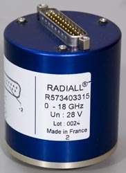 Radiall DC 18 GHz SPnT RF Coaxial Multi Position Switch  