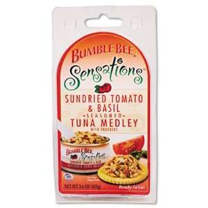   Sensations Seasoned Tuna Medley, Tomato and Basil, 3.6 oz, 12/Carton