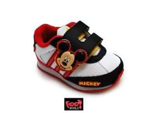 Girls Boys Baby Adidas Mickey and Minnie Mouse Trainers UK3 9 RRP £35 