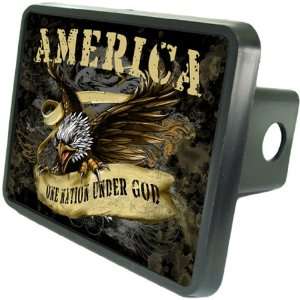 America   One Nation Custom Hitch Plug for 2 receiver from 