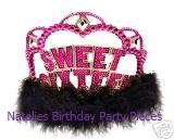 Sweet 16 Sixteen Sparkle Party Tableware ALL Items Here  