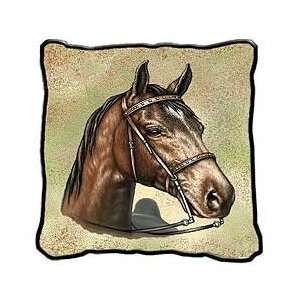  Saddlebred Horse Pillow