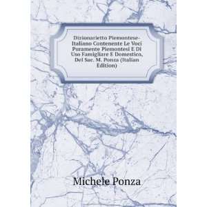   Domestico, Del Sac. M. Ponza (Italian Edition) Michele Ponza Books