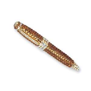  Dark Gold Swarovski Crystal Ball point Pen Jewelry
