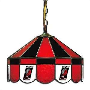   Trail Blazers Stained Glass Pub Light Style Swag Toys & Games