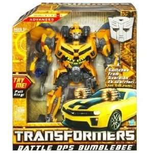   Hasbro Transformers Battle Ops Toy Bumblebee Figure 
