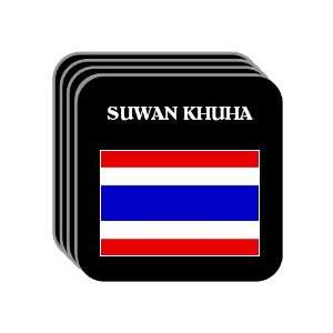  Thailand   SUWAN KHUHA Set of 4 Mini Mousepad Coasters 