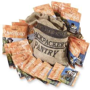  Campfood Package with Burlap Sack