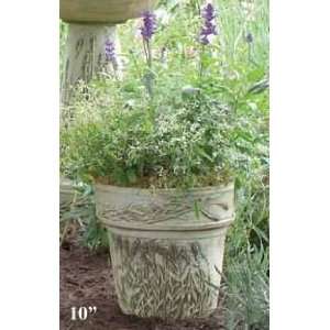 Lavender Planter Hand Painted 10in