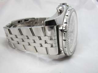 BREITLING BENTLEY 6.75 STAINLESS STEEL ON BRACELET & LEATHER BOX 