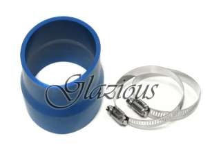75 3 70mm 76mm Intercooler Rubber Reducer Hose BLUE  