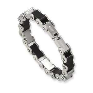  Stainless Steel Black Plated Bracelet Jewelry