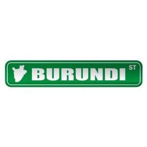   BURUNDI ST  STREET SIGN COUNTRY