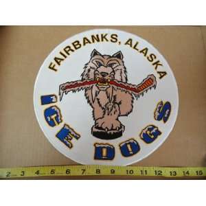 Ice Dogs   Fairbanks Alaska Patch   VERY BIG