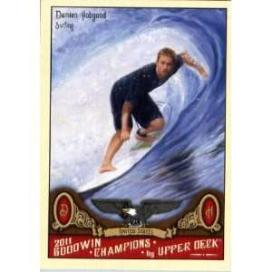 2011 Upper Deck Goodwin Champions 85 Damien Hobgood / Surfing 