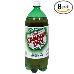 UP Canada Dry Ginger Ale Diet, 67.63 Ounce (Pack of 8)  