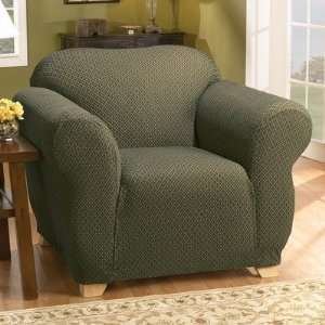 Sure Fit 191327270B Sage Stretch Sullivan Chair Slipcover (Box Cushion 