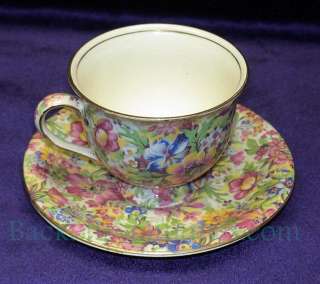 vintage royal winton grimwades sunshine chintz demitasse cup and 