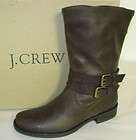 Crew Britten Leather Brownstone Short Boots 9 $325