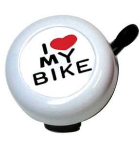 SUNLITE Bicycle Handle Bar Bell I LOVE MY BIKE  