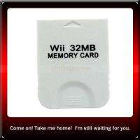 New 32 MB MEMORY CARD FOR NINTENDO WII GAMECUBE GAME  