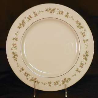 LENOX China BROOKDALE Pattern Dinner Plate 10 1/2 Ivory w/Florals 
