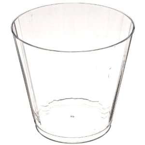 Classic Crystal CC9240 9 oz Clear Squat Fluted Tumbler (20 Packs of 12 