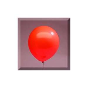    144ea   5 Red Opaque Latex Balloon