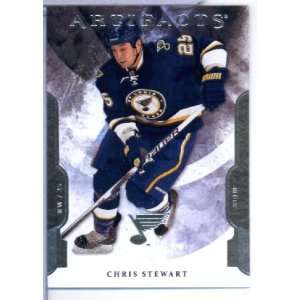  2011 12 Artifacts #25 Chris Stewart ENCASED Trading Card 