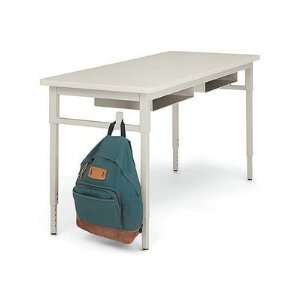  Bretford Quattro Student Classroom Desk Grey Mist Color 