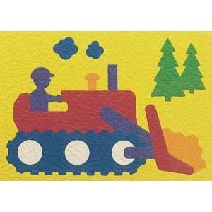  Bulldozer Puzzle by Lauri Toys & Games