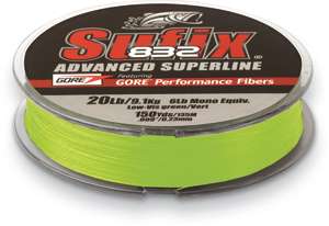 Sufix 832 Braid Neon Lime 600 Yard Spools  