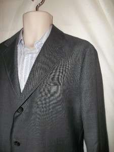 2950 PRADA Made in Italy Modern Gray 3Bttn Suit (Euro 52) US 42 