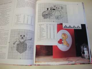 Cute & Cuddly Cross Stitch 1996 Patterns Teddy Bear  