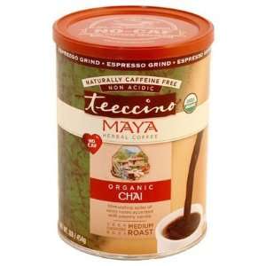   Chai Caffeine Free Herbal Coffee Espresso Grind, 16 oz (Quantity of 3