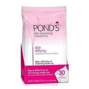  Ponds Clean Sweep Age Defying Wet Cleansing Towelettes 6 