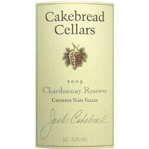  2009 Cakebread Chardonnay Carneros Napa Valley Reserve 