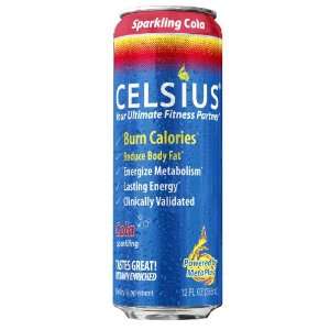 Celsius   Sparkling Cola   24   12 fl oz (355mL) Cans [Health and 