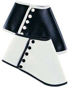 Bugsy Malone Style White Gangster Shoe Costume Spats  