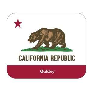  US State Flag   Oakley, California (CA) Mouse Pad 