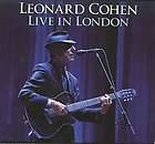 LEONARD COHEN   LIVE IN LONDON [DIGIPAK]   NEW CD BOXSET