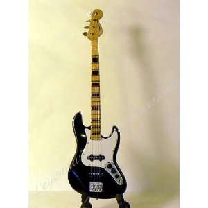 Officially Licensed Miniature FenderTM Jazz BassTM   Classic Black