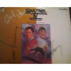   IV Hand Signed By William Shatner And Leonard Nimoy 
