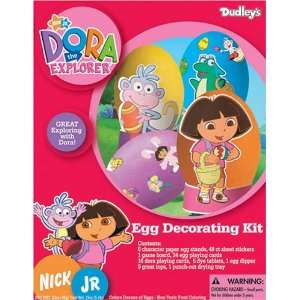  Dora the Explorer Easter Egg Decorating Kit Toys & Games